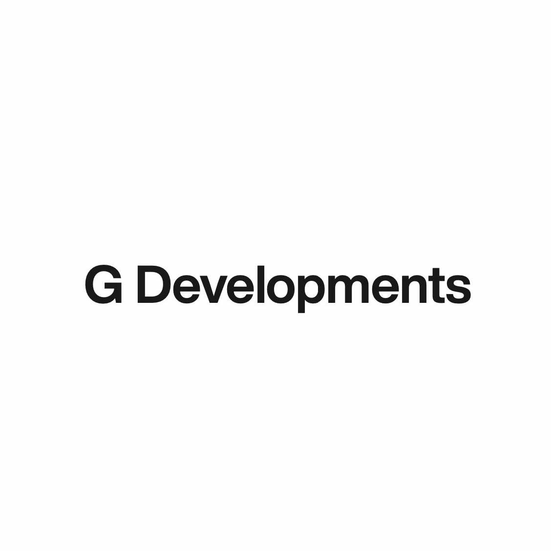 G Developments logo