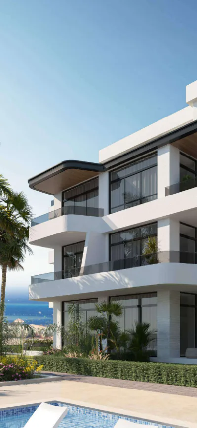 شاليه غرفتين في جون من سوديك للبيع في مدينة رأس الحكمة، الساحل الشمالي | Forsa Property