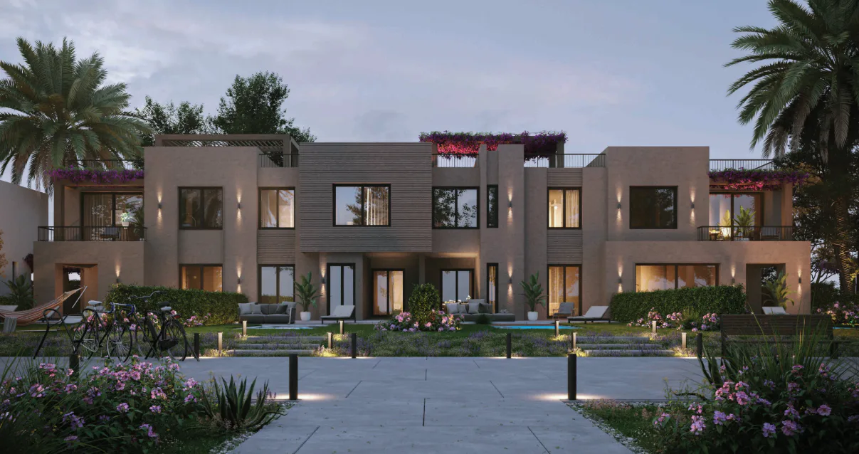 3 Bed Townhouse with Garden at O West Orascom by Orascom Development Egypt For Sale in October Gardens City | Forsa Property