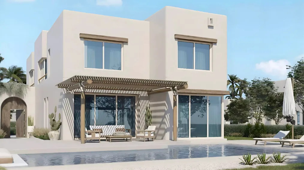 3 Bed Villa with Garden at Hacienda West by Palm Hills Developments For Sale in North Coast (Sahel) | Forsa Property