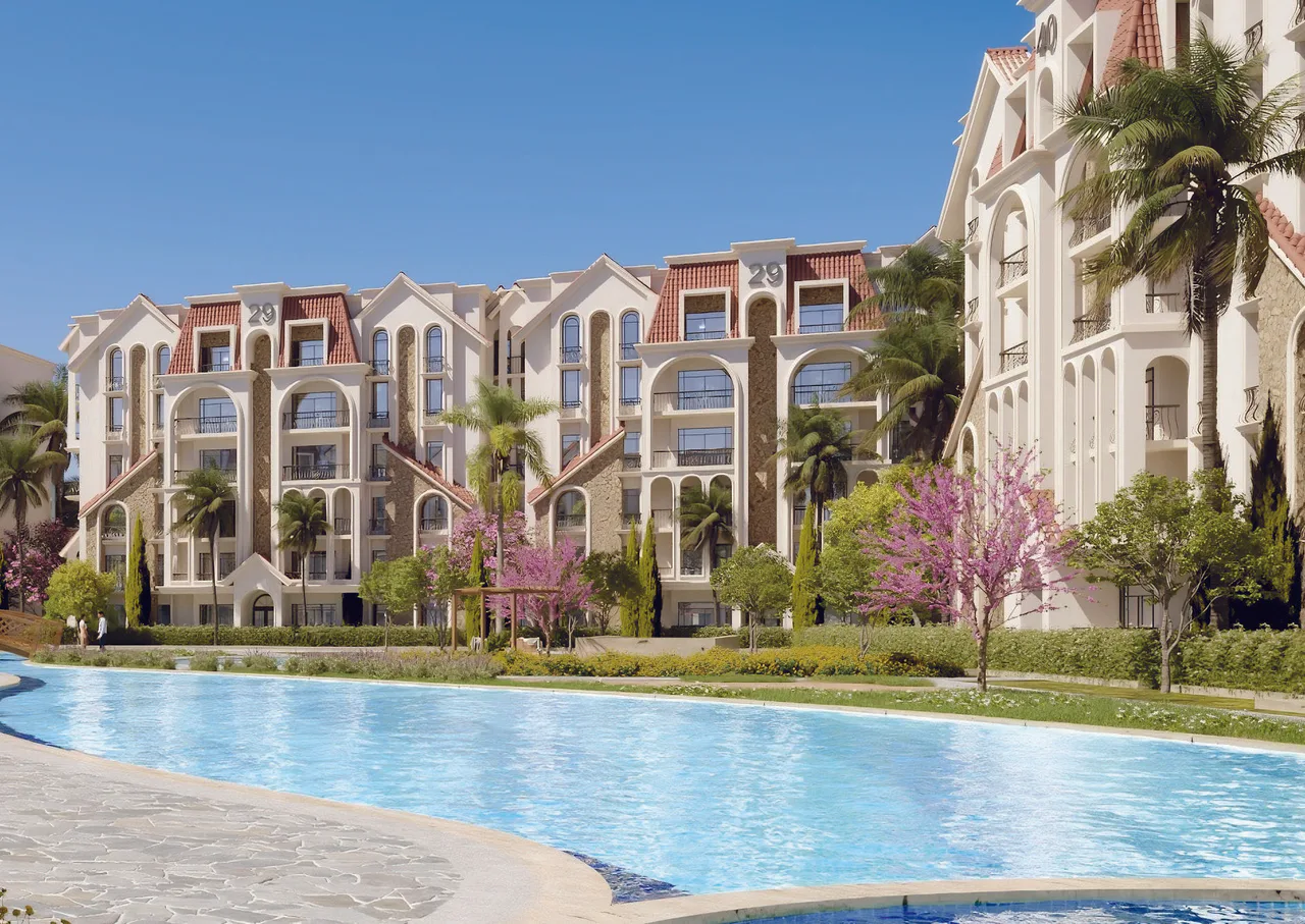 شقة 4 غرف في جوار من شركة كونكريت للتطوير العقاري للبيع في مدينة القاهرة الجديدة | Forsa Property