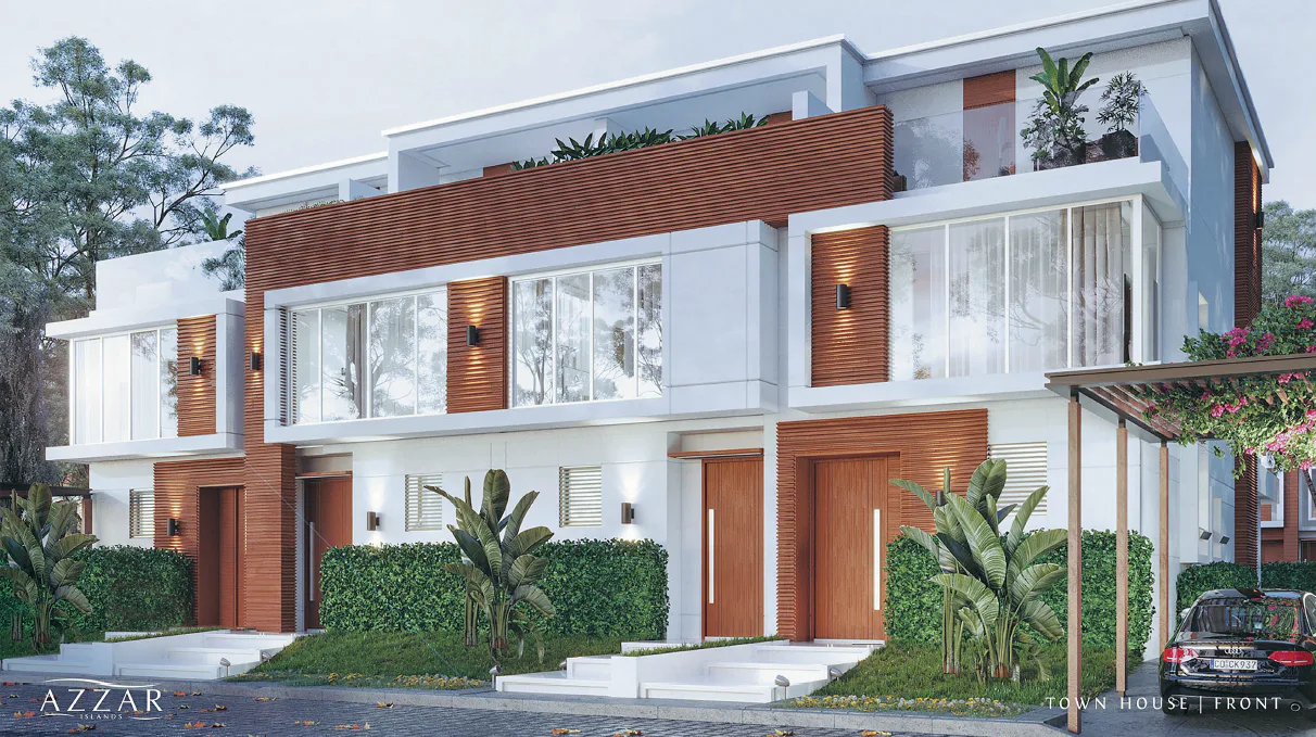 3 Bed Townhouse at Azzar  Island by Reedy Group For Sale in Ras El Hekma City, North Coast (Sahel) | Forsa Property