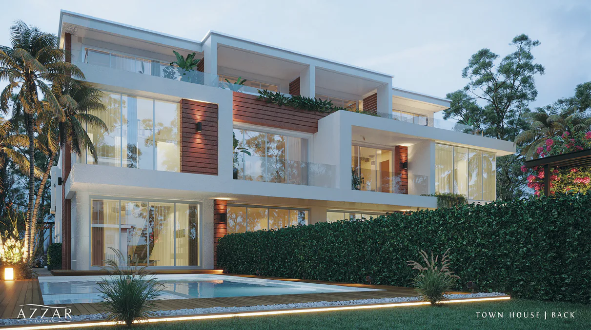3 Bed Townhouse with Garden at Azzar Island by Reedy Group For Sale in Ras El Hekma City, North Coast (Sahel) | Forsa Property 3 Bed Townhouse with Garden at Azzar Island by Reedy Group For Sale in Ras El Hekma City, North Coast (Sahel) | Forsa Property