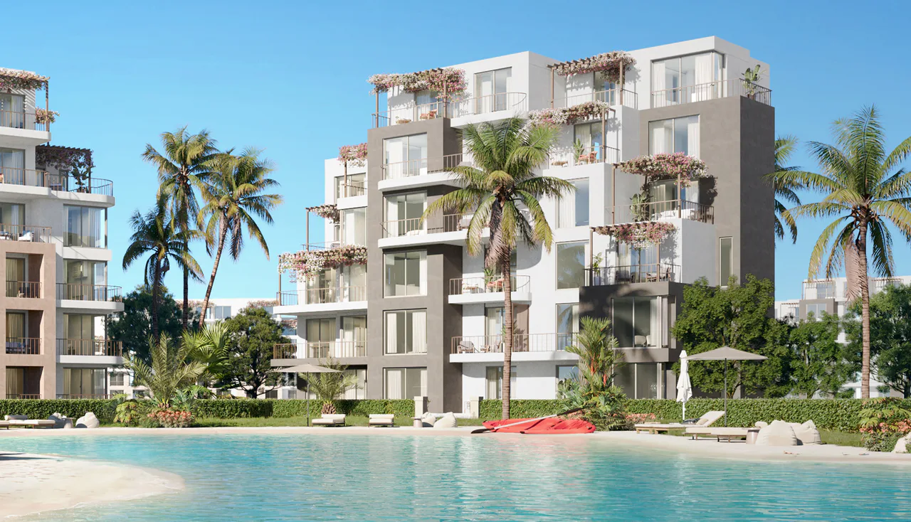 شاليه غرفة واحدة مع حديقة في سي شور من هايد بارك للتطوير العقاري للبيع في الساحل الشمالي | Forsa Property