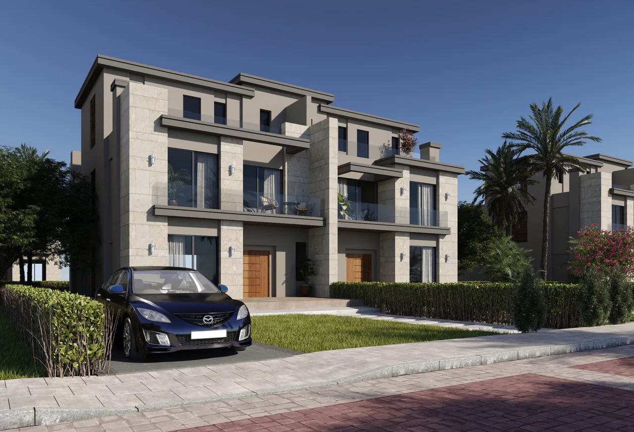 3 Bed Twin House at La Vista City by La Vista Developments For Sale in New Capital City | Forsa Property