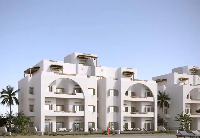 2 Bed Chalet with Garden at Bianchi Ilios by Al-Borouj Misr Developments Group (ABM) For Sale in North Coast (Sahel) | Forsa Property 2 Bed Chalet with Garden at Bianchi Ilios by Al-Borouj Misr Developments Group (ABM) For Sale in North Coast (Sahel) | Forsa Property