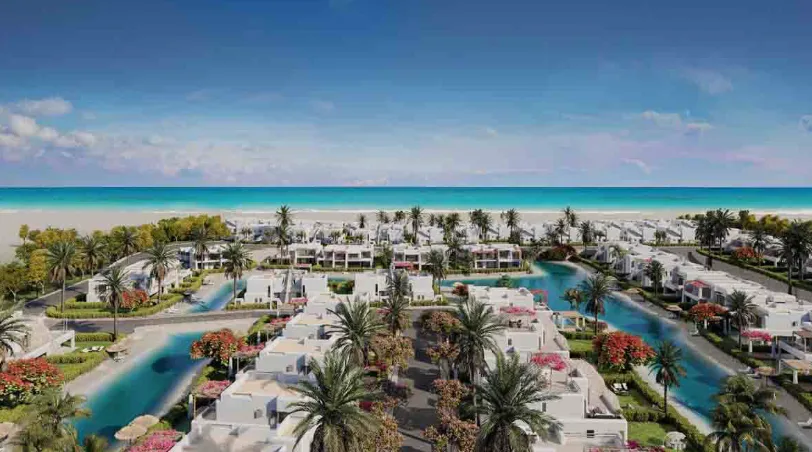 2 Bed Chalet with Garden at Bianchi Ilios by Al-Borouj Misr Developments Group (ABM) For Sale in North Coast (Sahel) | Forsa Property 2 Bed Chalet with Garden at Bianchi Ilios by Al-Borouj Misr Developments Group (ABM) For Sale in North Coast (Sahel) | Forsa Property