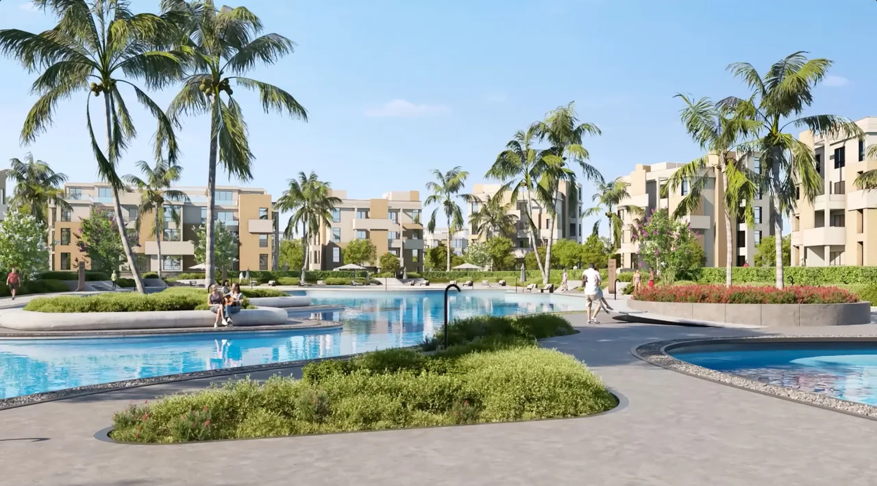 بنتهاوس غرفتين في زهرة مرشدي جروب من مجموعة المرشدي للبيع في الساحل الشمالي | Forsa Property