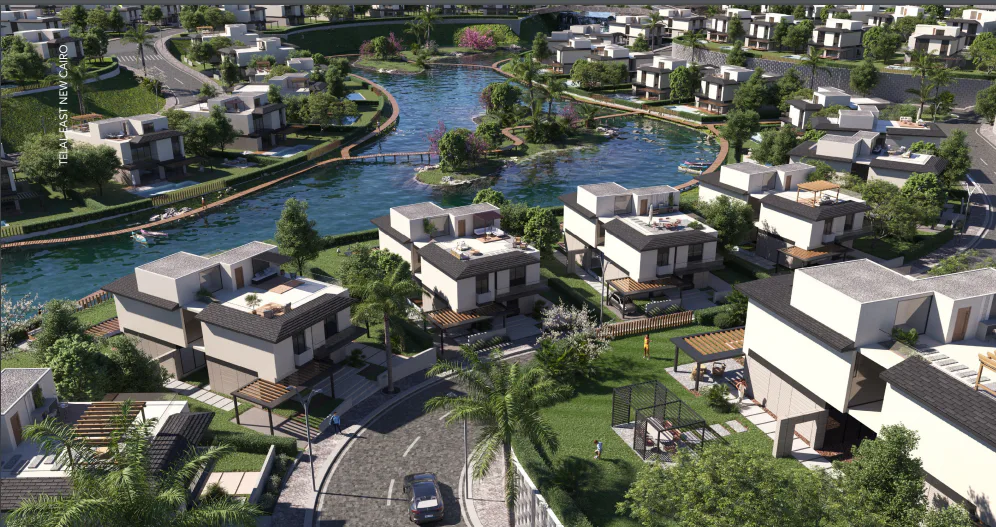3 Bed Townhouse at Telal East by PRE Group For Sale in New Cairo City | Forsa Property