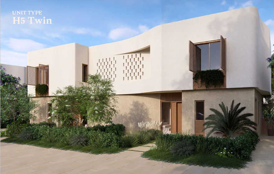 3 Bed Twin House with Terrace at R8-Breeze by Marakez For Sale in Ras El Hekma City, North Coast (Sahel) | Forsa Property