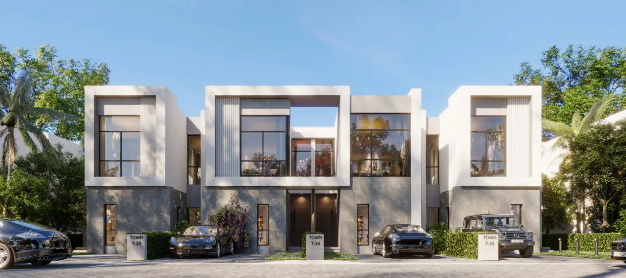 تاون هاوس 3 غرف مع حديقة من مدار للتطوير العقاري للبيع | Forsa Property