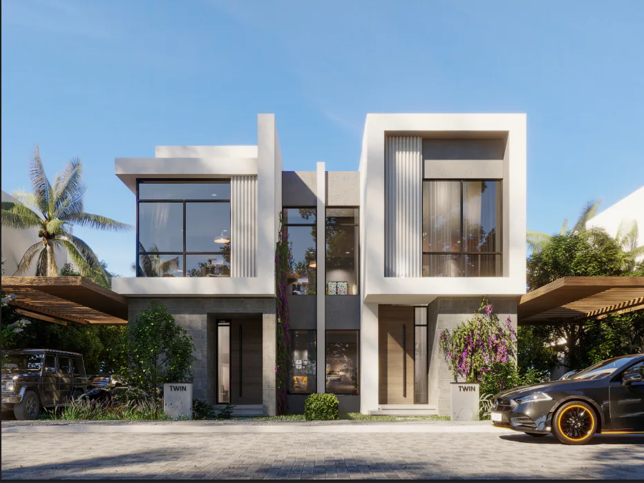5 Bed Twin House at Azha North Coast by Madaar Developments For Sale in Ras El Hekma City, North Coast (Sahel) | Forsa Property