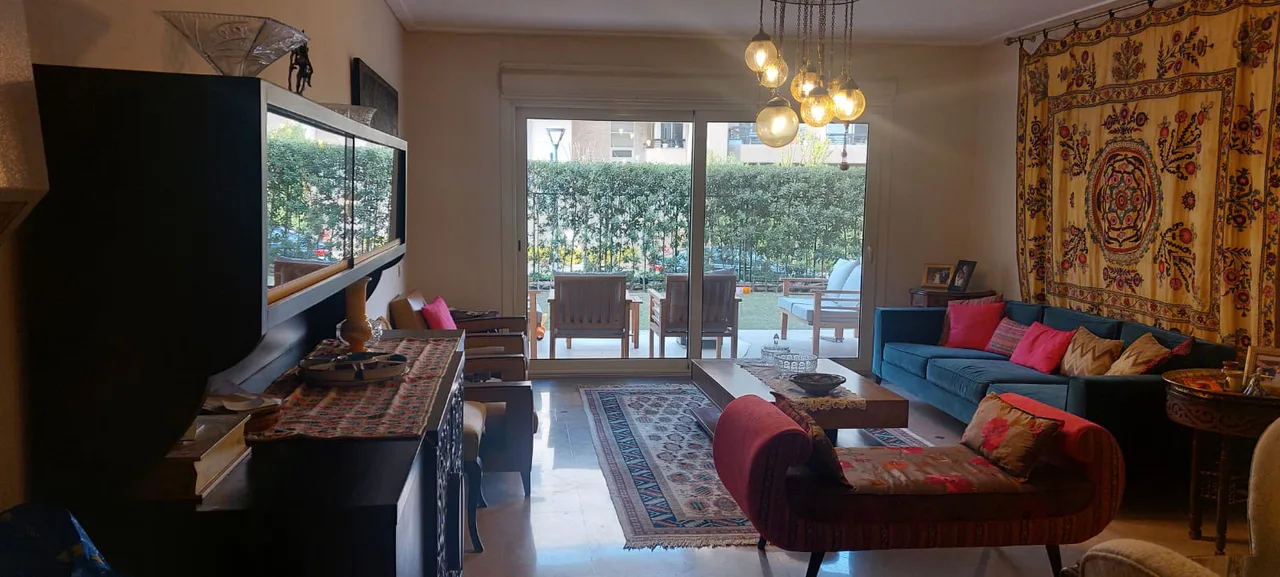 شقة 3 غرف مع حديقة في نيو جيزة من جي للتطوير العقاري للبيع في مدينة السادس من أكتوبر | Forsa Property