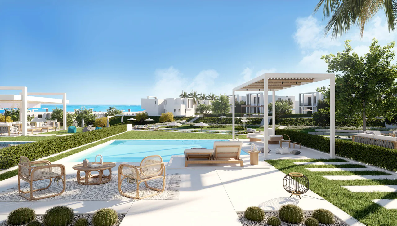شاليه غرفتين مع حديقة في دي باي الساحل الشمالي من تطوير مصر للبيع في الساحل الشمالي | Forsa Property