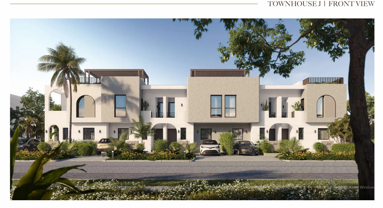 3 Bed Townhouse with Garden at O West Orascom by Orascom Development Egypt For Sale in October Gardens City | Forsa Property