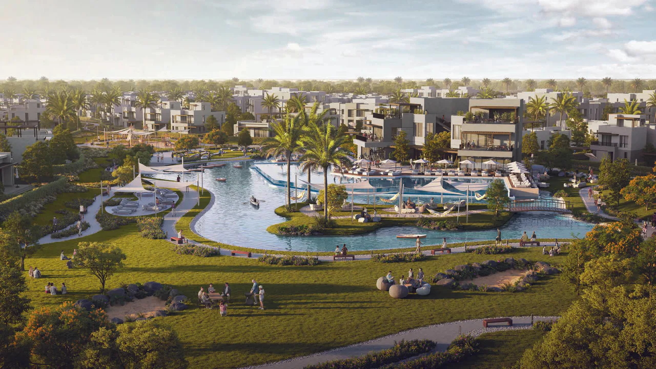 3 Bed Apartment with Garden at O West Orascom by Orascom Development Egypt For Sale in October Gardens City | Forsa Property