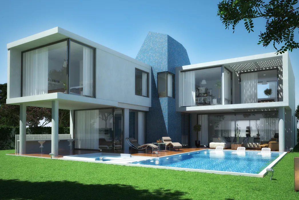 فيلا 5 غرف مع حديقة في فوكا باي من تطوير مصر للبيع في الساحل الشمالي | Forsa Property