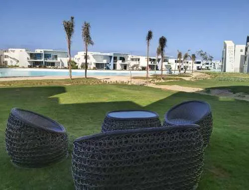 شاليه 4 غرف مع حديقة في فوكا باي من تطوير مصر للبيع في مدينة رأس الحكمة، الساحل الشمالي | Forsa Property