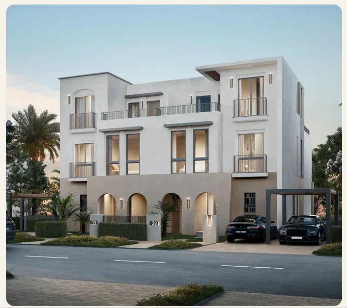 توين هاوس 4 غرف في سيتي جيت من الديار القطرية مصر للبيع في مدينة القاهرة الجديدة | Forsa Property