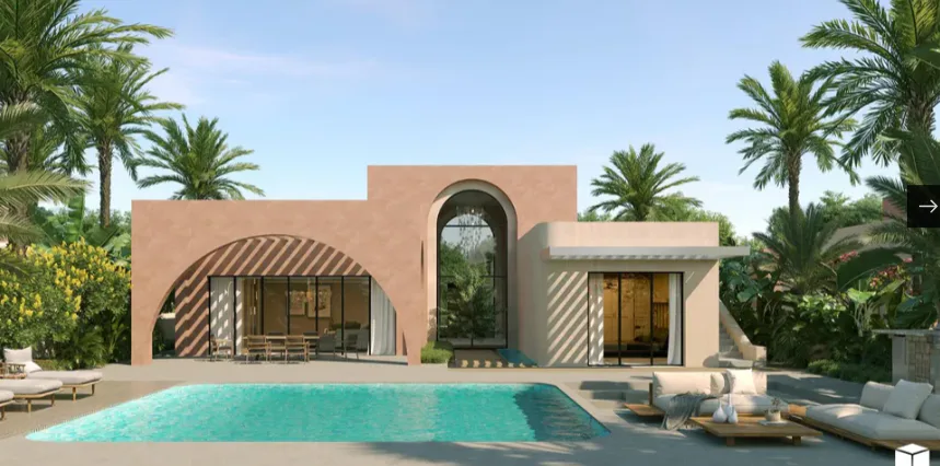فيلا 3 غرف في أوجامي رأس الحكمة من سوديك للبيع في مدينة رأس الحكمة، الساحل الشمالي | Forsa Property
