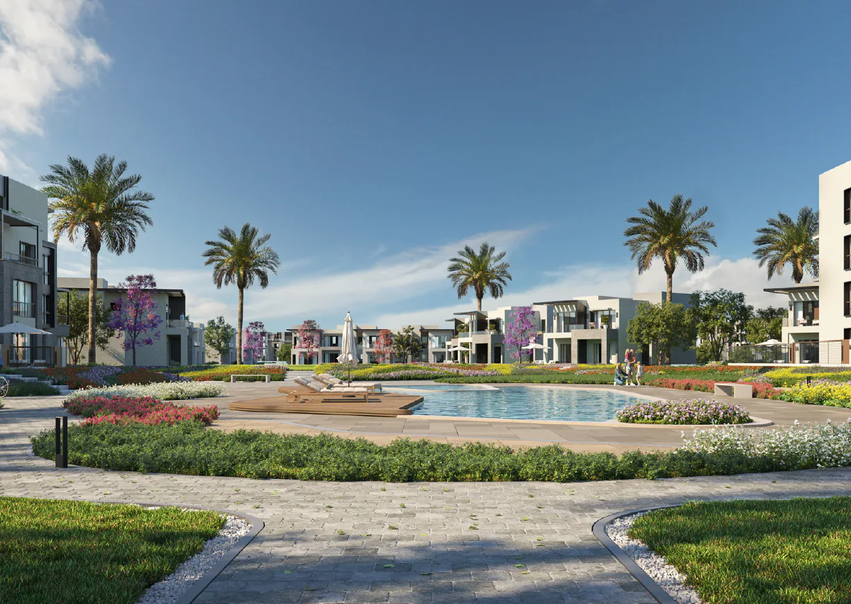 3 Bed Townhouse at Garden Lakes by Hyde Park Developments For Sale in 6th of October City | Forsa Property