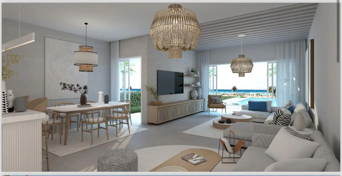 تاون هاوس 3 غرف مع حديقة في سي شور من هايد بارك للتطوير العقاري للبيع في الساحل الشمالي | Forsa Property