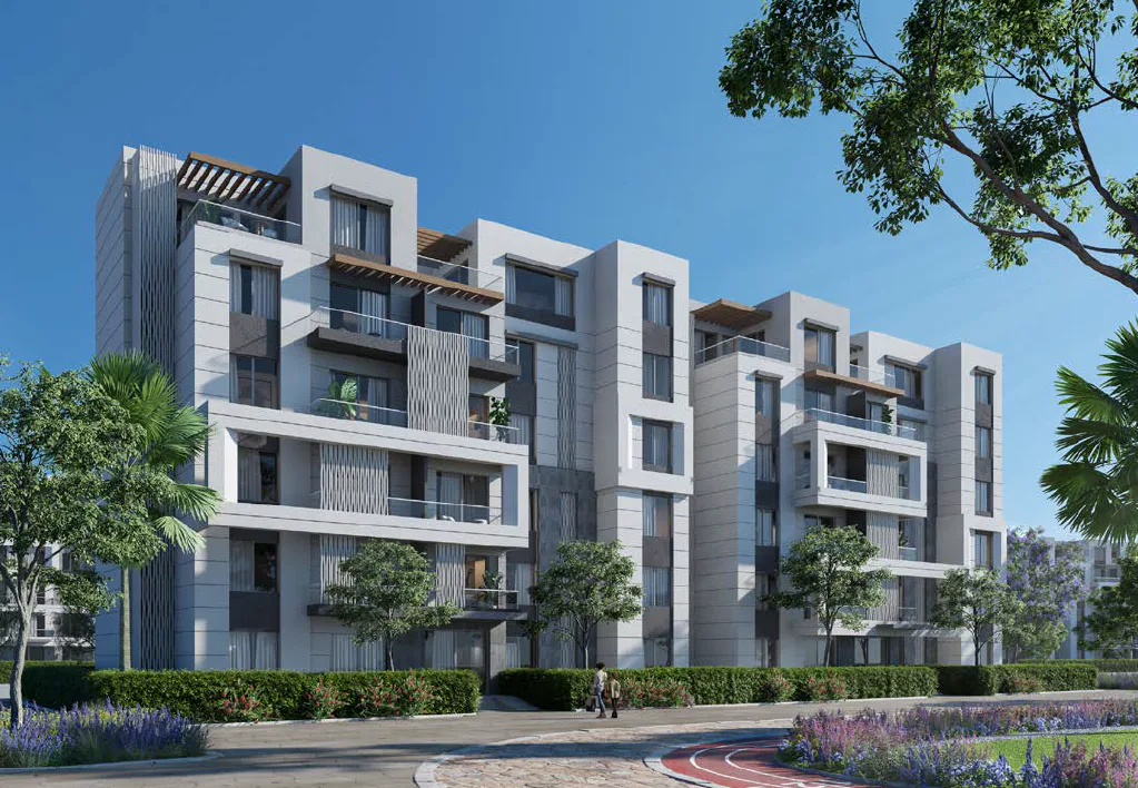 شقة غرفتين في بادية من بالم هيلز للتطوير العقاري للبيع في مدينة حدائق أكتوبر | Forsa Property