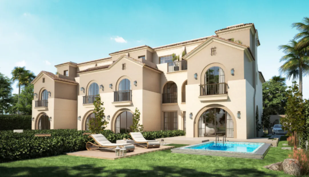 تاون هاوس 3 غرف مع حديقة في سراي من مدينة مصر للبيع في مدينة القاهرة الجديدة | Forsa Property