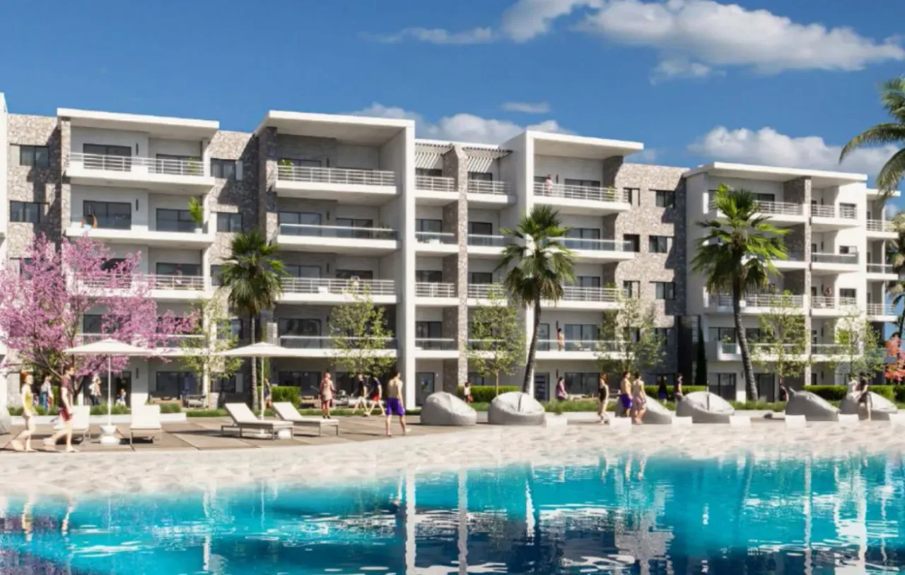 2 Bed Chalet with Garden at D.O.S.E by Akam Alrajhi Developments For Sale in North Coast (Sahel) | Forsa Property