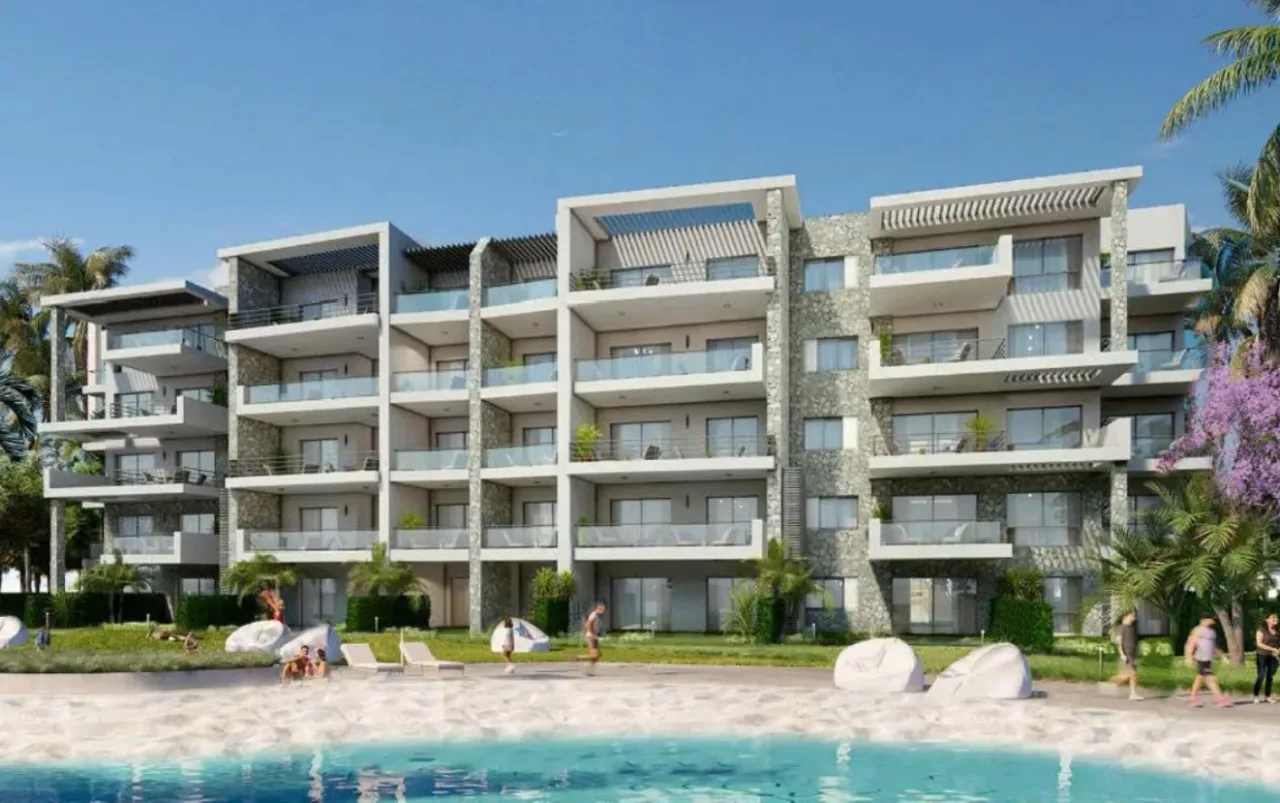 2 Bed Chalet with Garden at D.O.S.E by Akam Alrajhi Developments For Sale in North Coast (Sahel) | Forsa Property