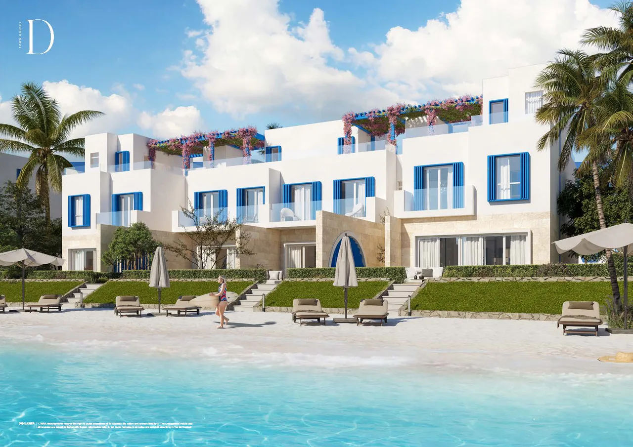 Lagoon View 4 Bed Townhouse with Garden at Naia Bay by Naia Developments For Sale in North Coast (Sahel) | Forsa Property Lagoon View 4 Bed Townhouse with Garden at Naia Bay by Naia Developments For Sale in North Coast (Sahel) | Forsa Property