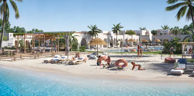 3 Bed Chalet with Garden at Bianchi Ilios by Al-Borouj Misr Developments Group (ABM) For Sale in North Coast (Sahel) | Forsa Property 3 Bed Chalet with Garden at Bianchi Ilios by Al-Borouj Misr Developments Group (ABM) For Sale in North Coast (Sahel) | Forsa Property