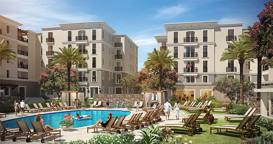 شقة غرفتين في ميفيدا من اعمار مصر للبيع في مدينة القاهرة الجديدة | Forsa Property