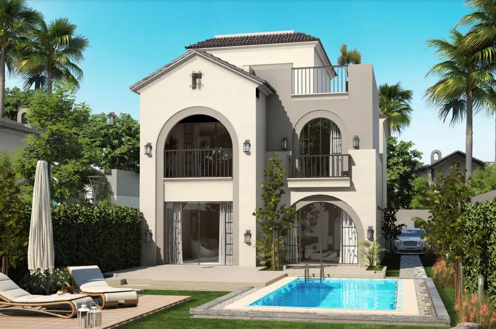 فيلا 3 غرف مع حديقة في سراي من مدينة مصر للبيع في مدينة القاهرة الجديدة | Forsa Property