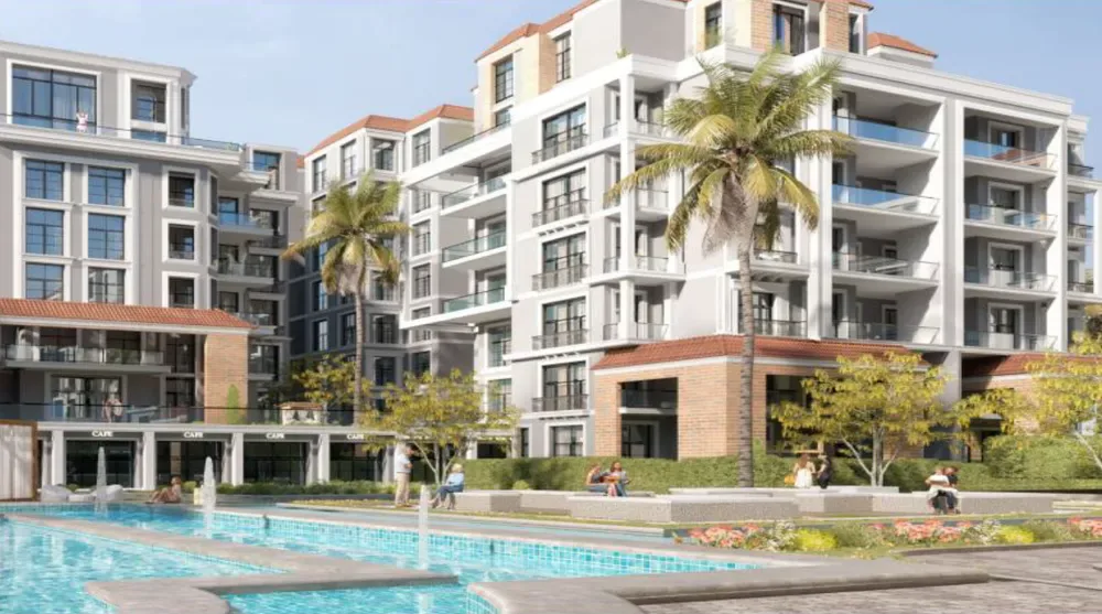 شقة غرفتين في بيراج ريزيدنس من الرياض مصر للتطوير العقاري للبيع في مدينة القاهرة الجديدة | Forsa Property
