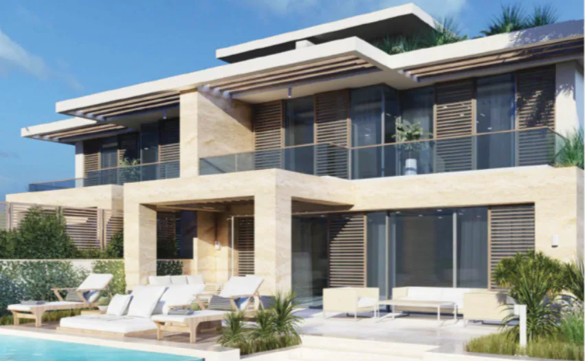 شاليه 3 غرف في ساوث ميد من مجموعة طلعت مصطفى القابضة للبيع في الضبعة، الساحل الشمالي | Forsa Property