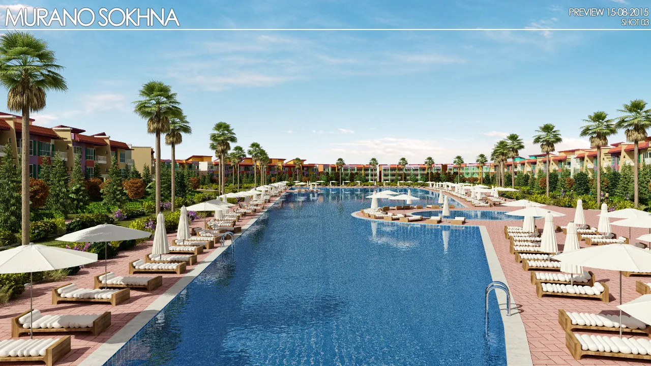 بنتهاوس غرفتين في مورانو وادي دجله من وادي دجله للتطوير العقاري للبيع في العين السخنة | Forsa Property