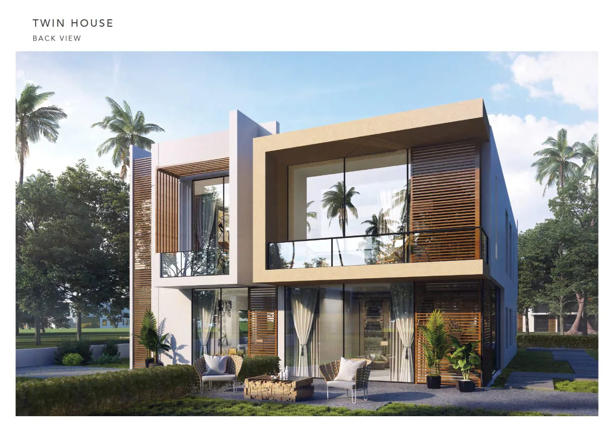 4 Bed Twin House with Garden at Jefaira by Inertia Egypt For Sale in Ras El Hekma City, North Coast (Sahel) | Forsa Property