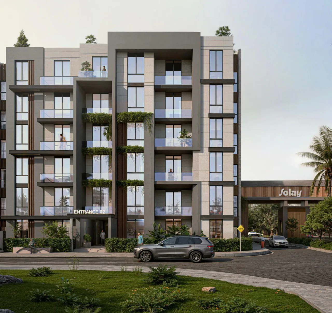 شقة غرفتين في سولاى من ليفينج ياردز للتطوير العقاري للبيع في مدينة القاهرة الجديدة | Forsa Property