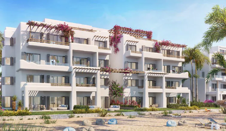 شاليه غرفتين مع حديقة من البروج مصر للتطوير العقاري للبيع | Forsa Property