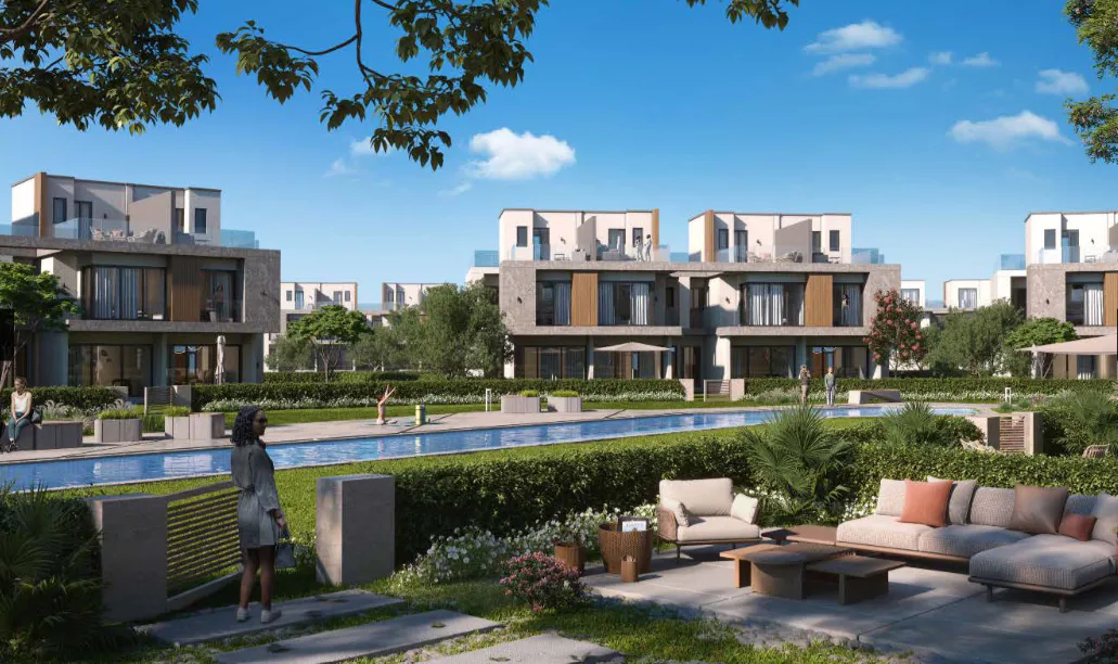 توين هاوس 4 غرف في فينشي من مصر إيطاليا للتطوير العقاري للبيع في مدينة العاصمة الجديدة | Forsa Property