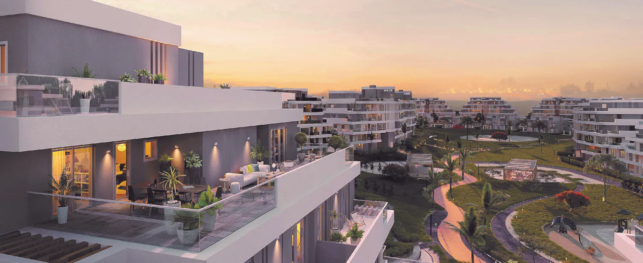 شقة 3 غرف في سيتي جيت من الديار القطرية مصر للبيع في مدينة القاهرة الجديدة | Forsa Property