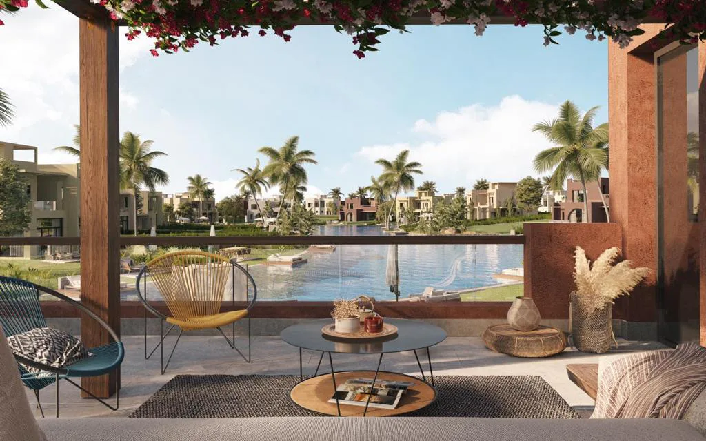 شاليه 3 غرف في مكادي هايتس من أوراسكوم مصر للتطوير العقاري للبيع في مدينة الغردقة | Forsa Property