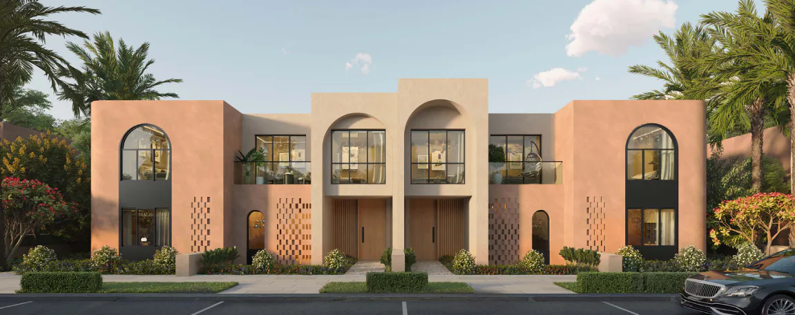 تاون هاوس 3 غرف في أوجامي رأس الحكمة من سوديك للبيع في مدينة رأس الحكمة، الساحل الشمالي | Forsa Property