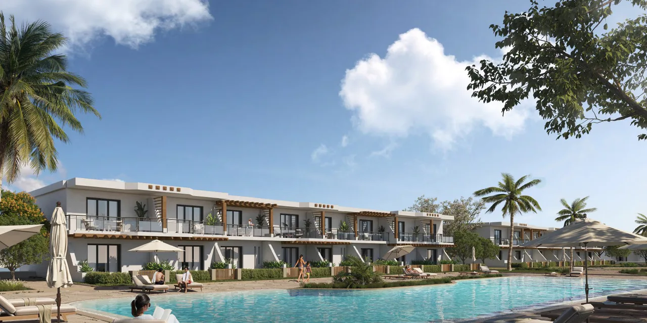 3 Bed Duplex with Garden at Direction White - Oyster  by Arabella Group For Sale in Ras El Hekma City, North Coast (Sahel) | Forsa Property