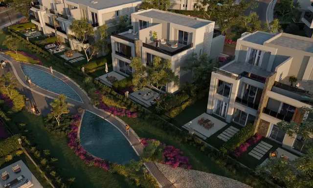 4 Bed Townhouse at El Patio Town by La Vista Developments For Sale in New Cairo City | Forsa Property 4 Bed Townhouse at El Patio Town by La Vista Developments For Sale in New Cairo City | Forsa Property