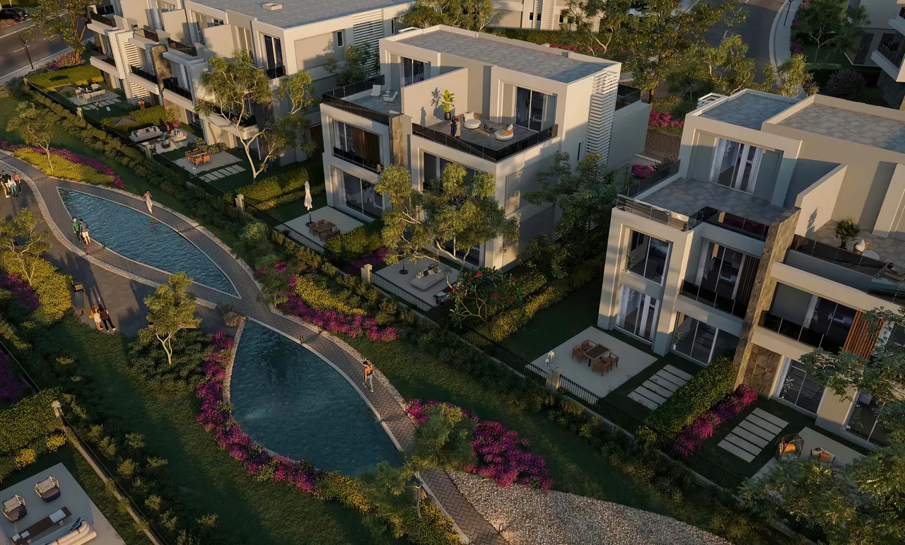 4 Bed Townhouse at El Patio Town by La Vista Developments For Sale in New Cairo City | Forsa Property 4 Bed Townhouse at El Patio Town by La Vista Developments For Sale in New Cairo City | Forsa Property