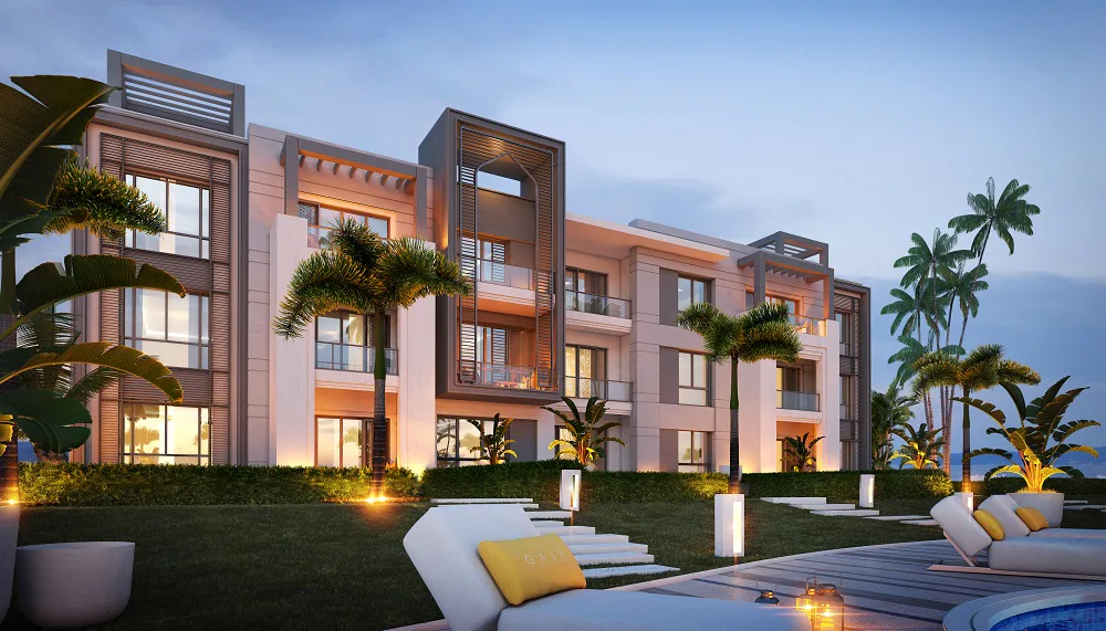 شاليه 3 غرف مع حديقة في جايا من الأهلي صبور للتطوير العقاري للبيع في الساحل الشمالي | Forsa Property
