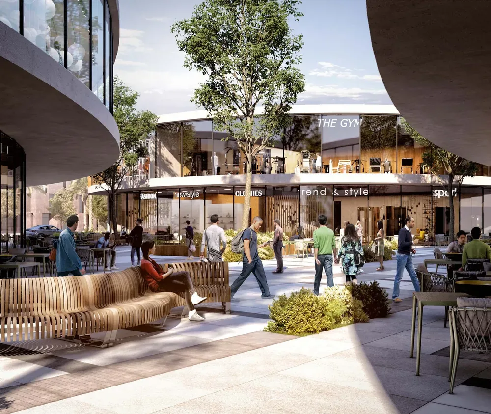 Building at O West Orascom by Orascom Development Egypt For Sale in October Gardens City | Forsa Property