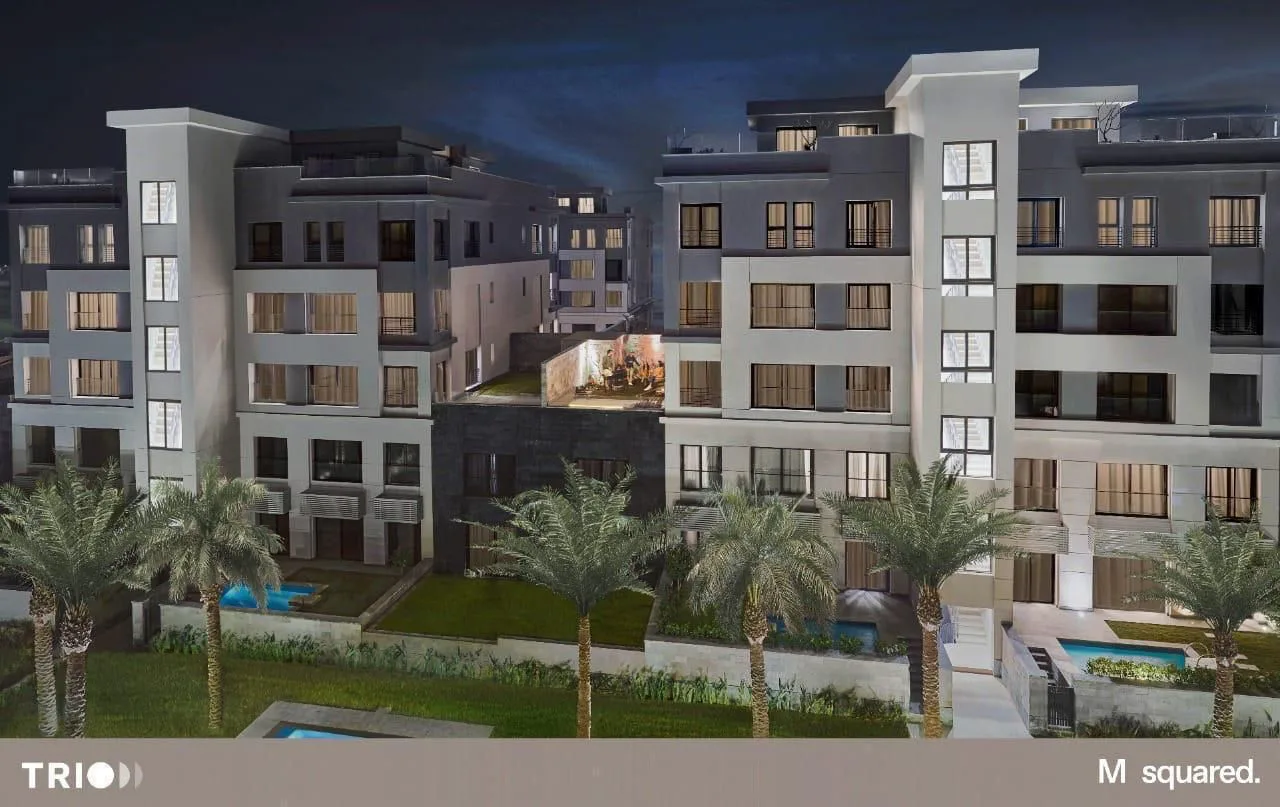 شقة غرفتين في تريو من ام 2 للتطوير العقاري للبيع في مدينة القاهرة الجديدة | Forsa Property